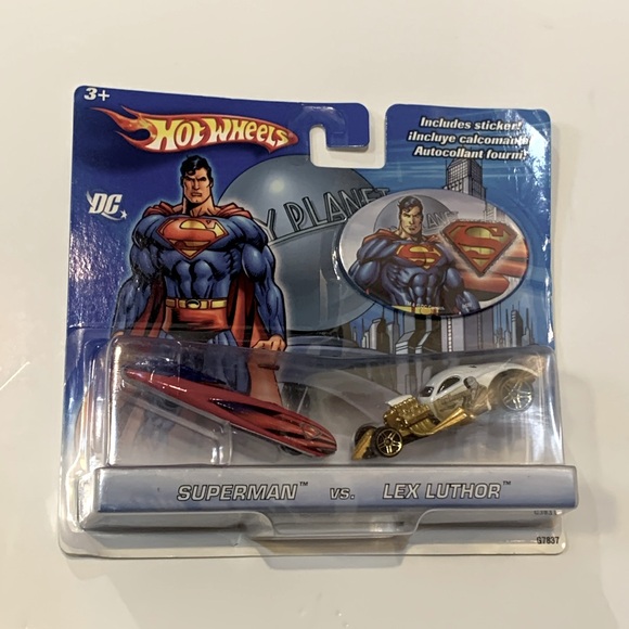 Superman vs. lex Luther hot wheels duo pack new 2006 - Picture 1 of 9